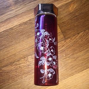 Iridescent Glass Infuser Water Bottle
